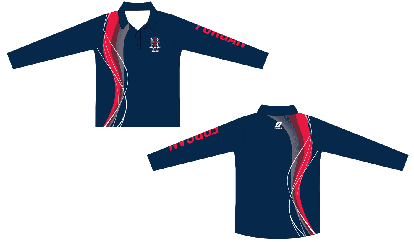 MKHS - Long Sleeve Apex Plus Polo (Forgan) (OS78291F)
