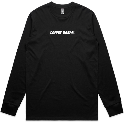 CB - Long Sleeve Tee Black - Colour Print