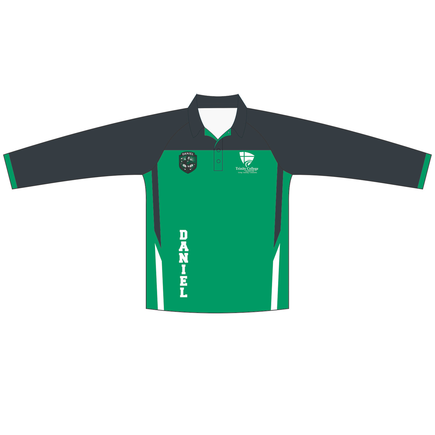 TRCG - Apex Plus Polo Long Sleeve - DANIEL (OS85371F)