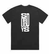 SM - Faded Black Heavy Tee