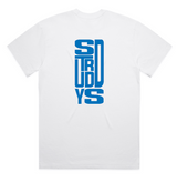 SM - Faded White Heavy Tee