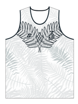 OS-3T-Apex Singlet NZ All Blacks White (OS67552)