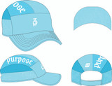 3PT - Cyan Endurance Cap