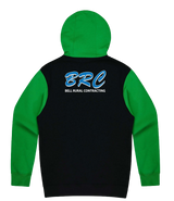 QMCCBT - Monash Hoodie Black/green (OS76132D)