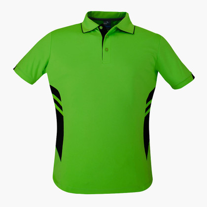 green black tasman polo