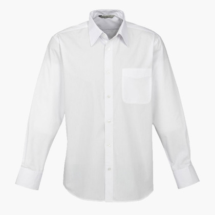 silver Mens Base Long Sleeve Shirt