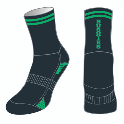 WBJRL - SMU Crew Socks (OS44366M)