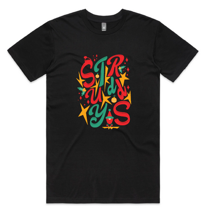 SUXMAS - Black Christmas Tee (OS38647A) SUXMAS - Black Christmas Tee (OS38647A)