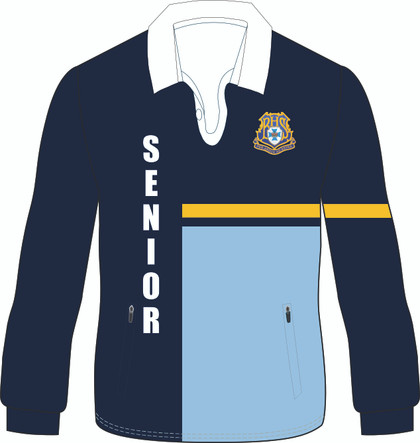 BUNSS - 2027 ZIP POCKET Senior Knitted Jersey (OS43611B)