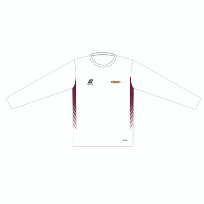 R2QN - Apex Plus Long Sleeve Tee WHITE (OS46812E)