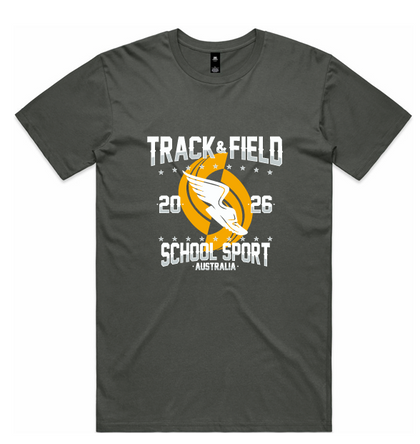 SSA – Track and Field Sports Tee Charcoal 26
