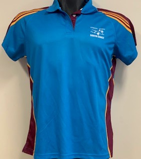 SCSSR - Officials Polo Maroon Option 2
