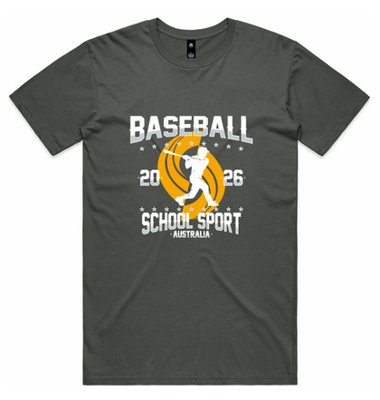 SSA – Baseball Sports Tee Charcoal 26