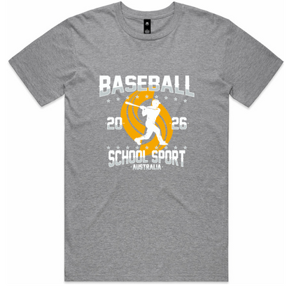SSA – Baseball Sports Tee Grey 26