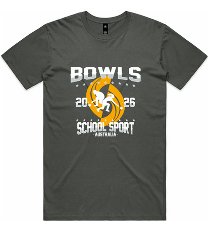 SSA – Bowls Sports Tee Charcoal 26