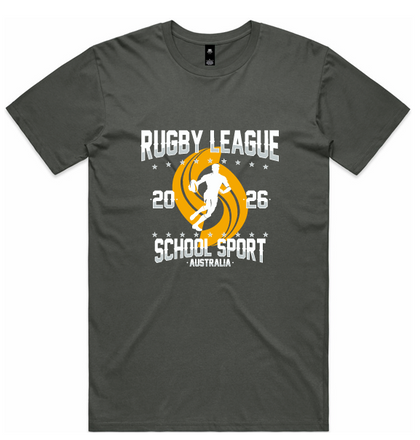 SSA – Rugby League Sports Tee Charcoal 26