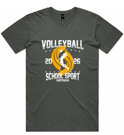 SSA – Volleyball Sports Tee Charcoal 26