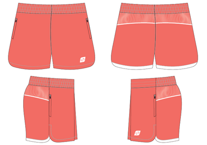 SM - Apex Pro Shorts Peach