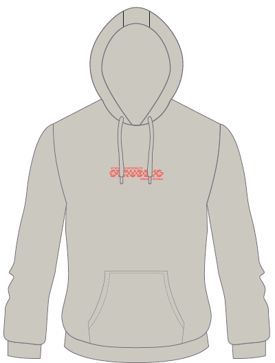 SM - Oversized Hoodie Grey