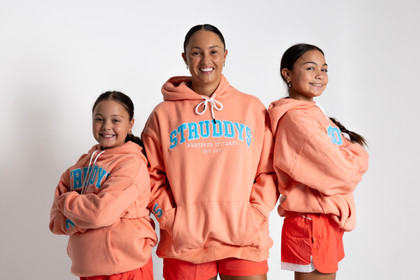 SM - Oversized Hoodie Peach