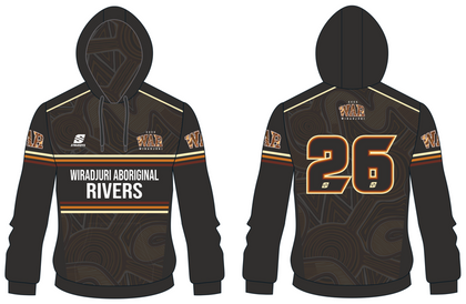 WARRL - Sublimated Hoodie Black (OS62310J)