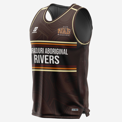 WARRL - Apex Basketball Singlet Brown (OS62310K)