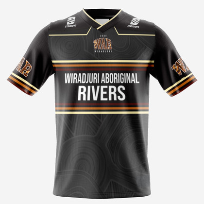 WARRL - Gridiron Tee Black (OS62310S)