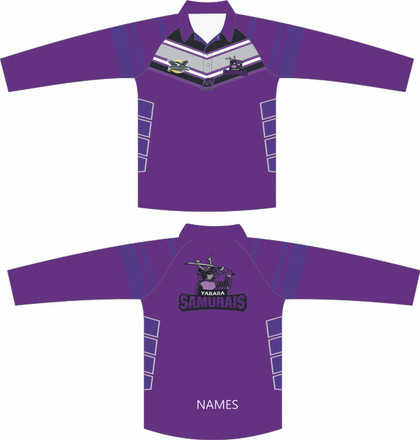 OWSHSS - Long Sleeve House Polo SAMURAIS (OS56294O)