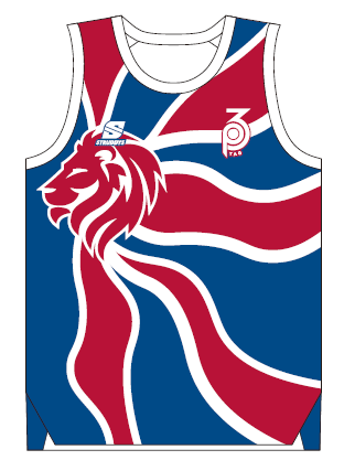 OS-3T- Apex Basketball Singlet Great Britain (OS67552)