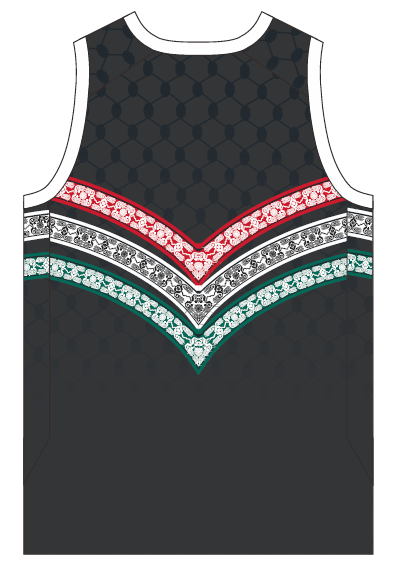 OS-3T-Apex Basketball Singlet Palestine (OS67552)