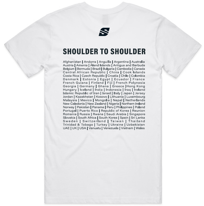 WPFG - Shield Cotton Tee White (OS69506AB)