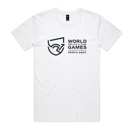 WPFG - Shield Cotton Tee White (OS69506AB)
