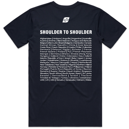 WPFG - Shield Cotton Tee Navy (OS69506AD)