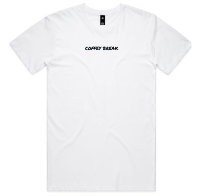 CB - Staple Tee White - Black Print