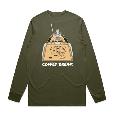 CB - Long Sleeve Tee Army - Colour Print