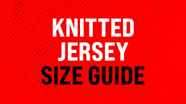 Knitted Jersey size guide