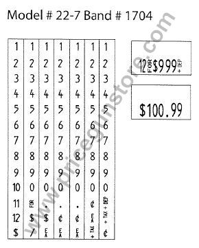 Garvey 22-7 Price Gun & Genuine Labels | The Price Gun Store