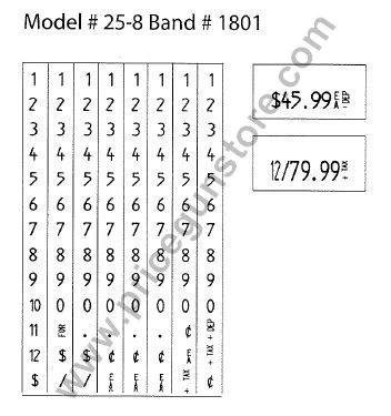 Garvey 258 Price Gun & Genuine Labels The Price Gun Store