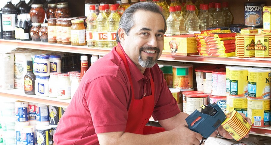 grocery store label maker