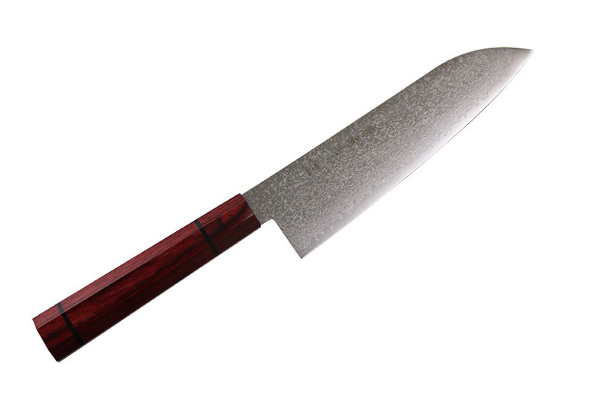 Non Salmon 神楽鈴 KC-845 Namishibuki Kiritsuke-Gyutou 210mm Damascus Kitchen