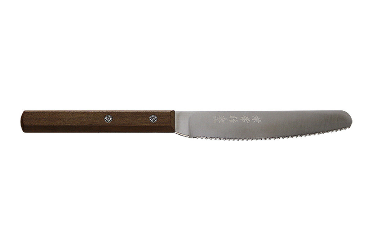 KC-343 AUS-8 Stainless Steel 110mm Serrated Spread Knife KC-343 AUS-8 Stainless Steel 110mm Serrated Spread Knife