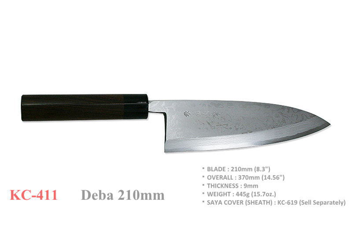 KC-411 Deba White Steel 210mm Kitchen Cutlery Chef Knife KC-411 Deba White Steel 210mm Kitchen Cutlery Chef Knife