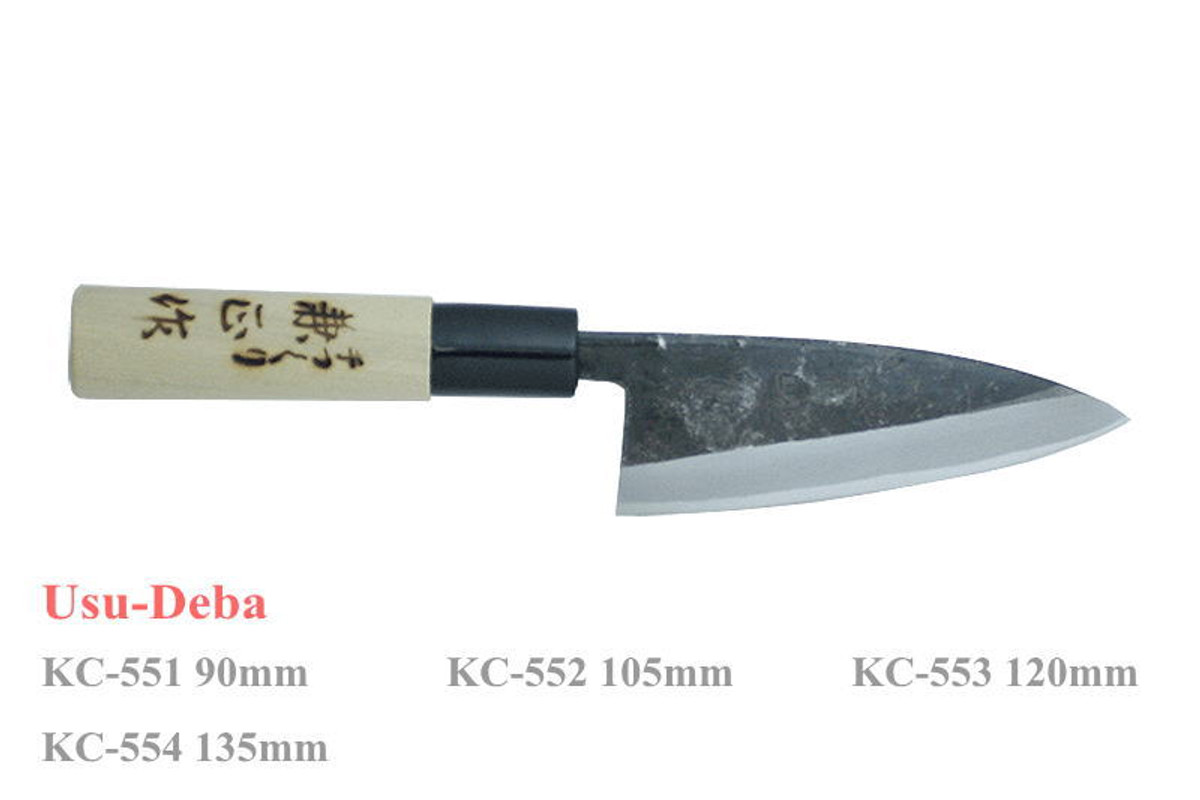 KC-551 Usu-Deba White Steel #3 90mm Kitchen Cutlery Knife KC-551 Usu-Deba White Steel #3 90mm Kitchen Cutlery Knife