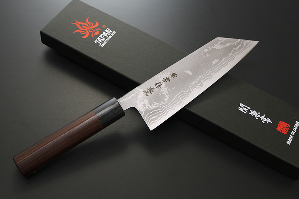 KC-465 Kiritsuke Blue Steel #2 170mm Kitchen Cutlery Knife KC-465 Kiritsuke Blue Steel #2 170mm Kitchen Cutlery Knife