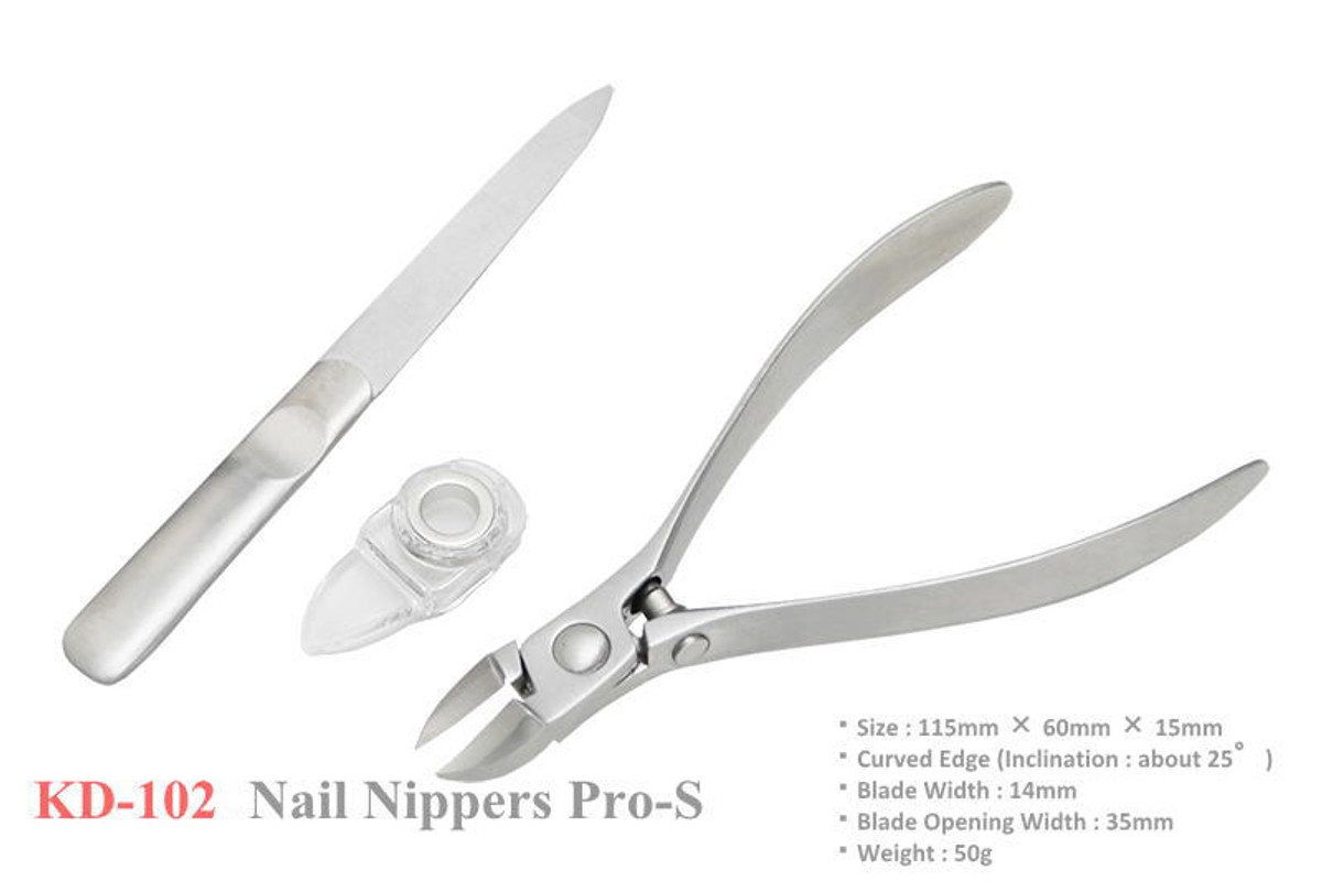 KD-102 Stainless Steel 115mm Pro-S Nail Nippers