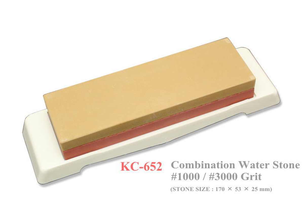 KC-652 Ceramic Combination Knife Sharpening Water Stone #1000/#3000 Grit