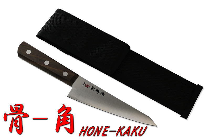 KB-264 Hone-Kaku SKD-12 Carbon Steel 150mm Field Knife - Kanetsune USA