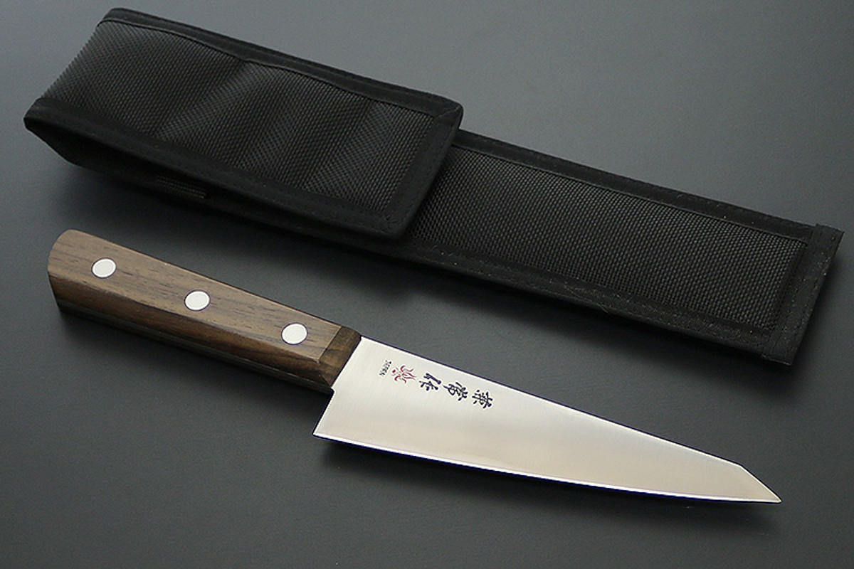 Kanetsune Seki Japan KC-096 High Carbon Steel 220mm Rosewood Chinese  Cleaver Knife - Kanetsune USA