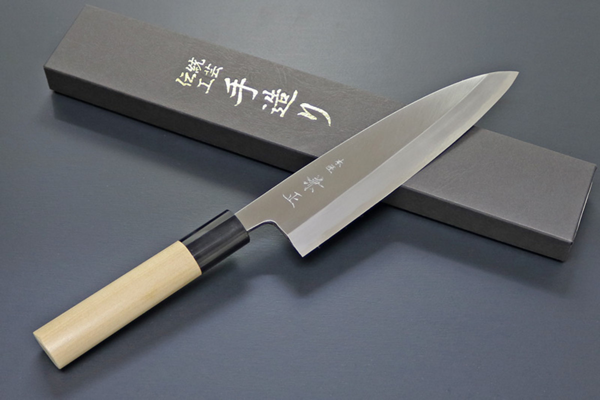 G-67 Mioroshi-Deba White 180mm Kitchen Cutlery Chef Knife G-67 Mioroshi-Deba White 180mm Kitchen Cutlery Chef Knife