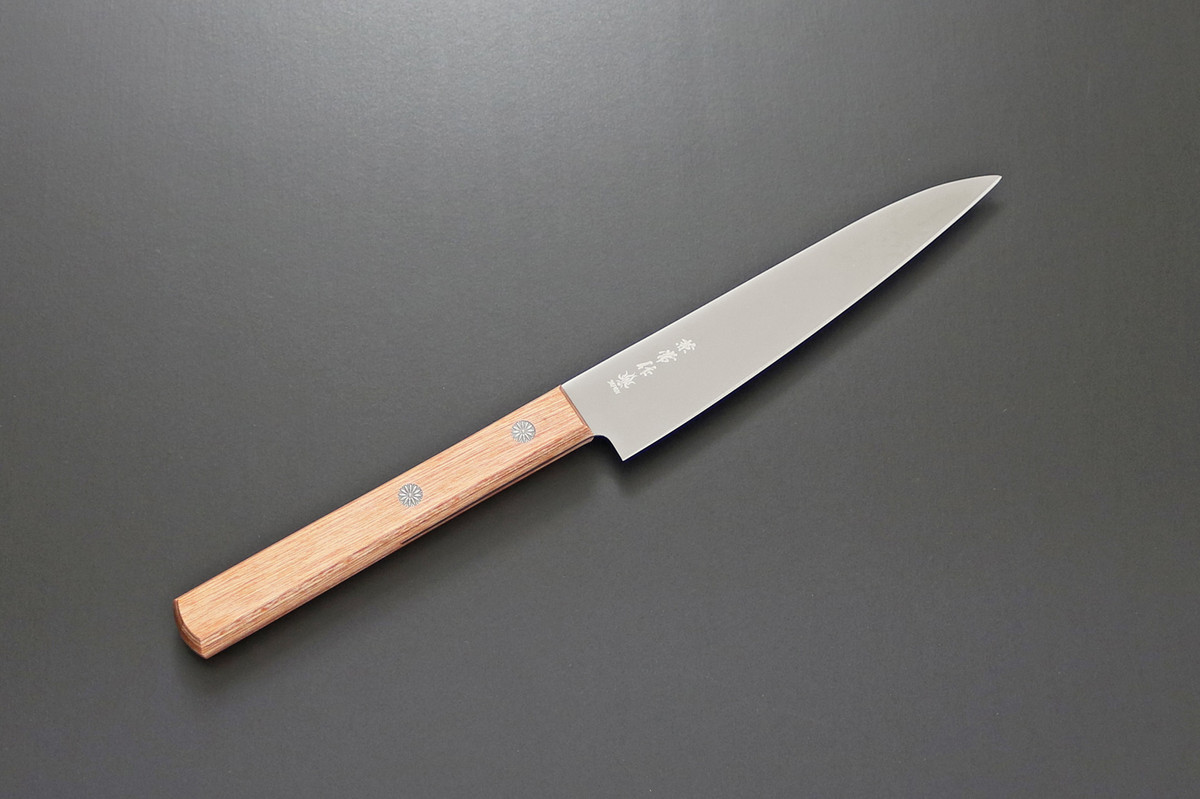 Kanetsune Seki Japan KC-345 Stainless Steel 120mm Kitchen Paring Cutlery Knife